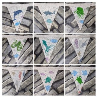 Choices for custom sealife bunting
